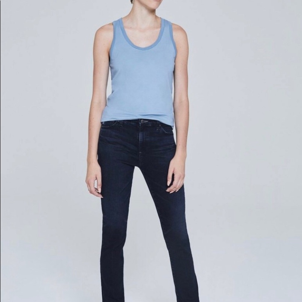 AG Women’s “The Prima Ankle” cigarette  jeans